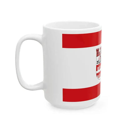DEU Steglitz district Flag (Germany) White Coffee Mug - Go Mug Yourself