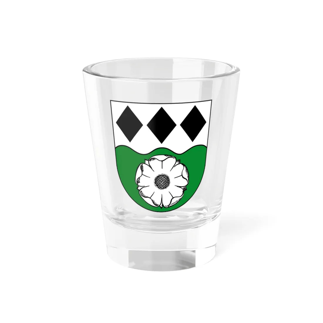 DEU Steinbach COA (Germany) (Coat of Arms) Shot Glass 1.5oz 1.5oz - Go Mug Yourself