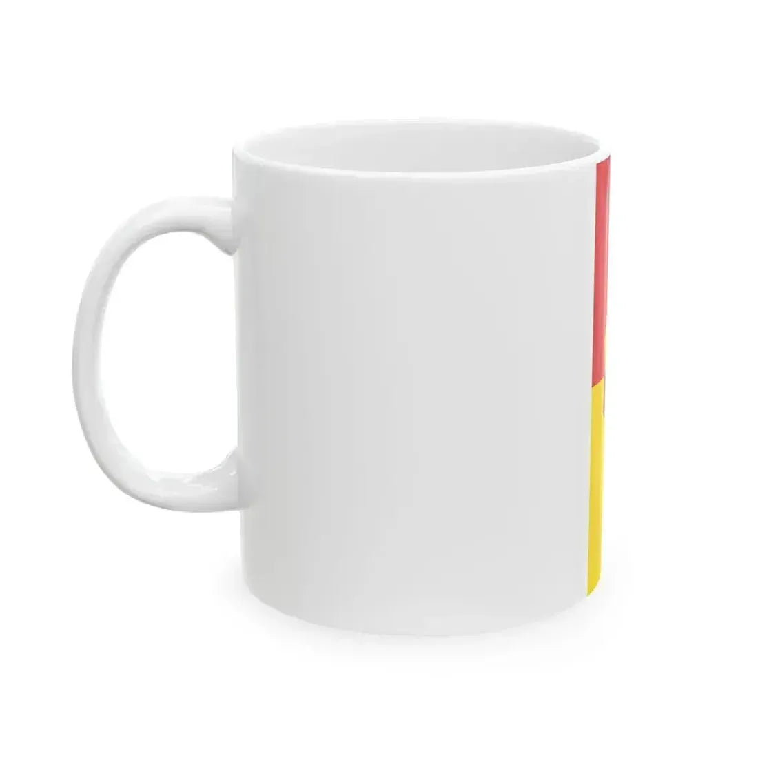 DEU Stollberg Flag (Germany) White Coffee Mug - Go Mug Yourself