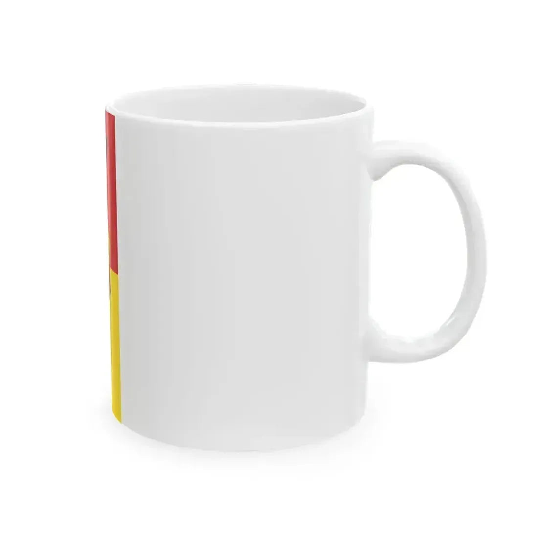 DEU Stollberg Flag (Germany) White Coffee Mug - Go Mug Yourself