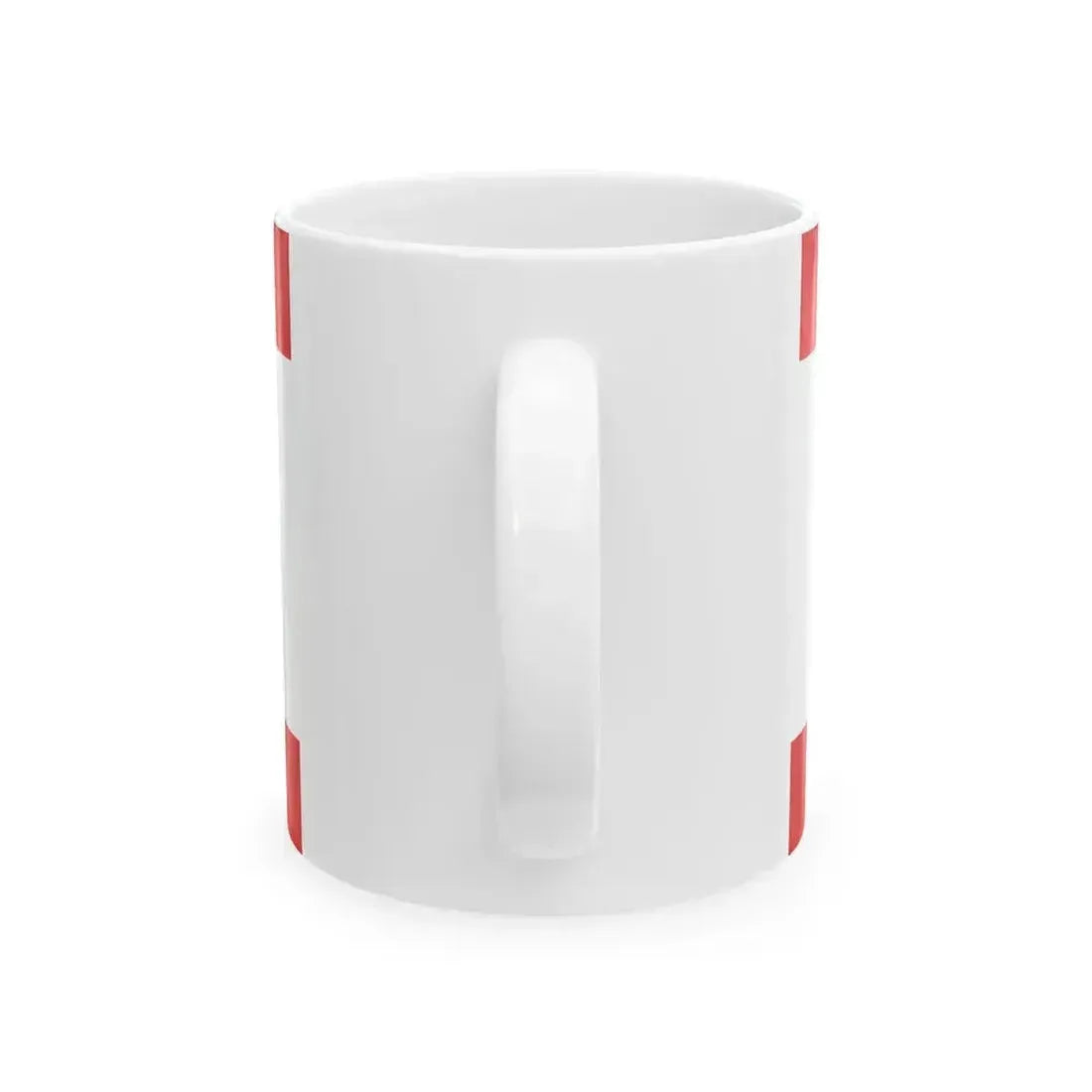 DEU Tempelhof district Flag (Germany) White Coffee Mug - Go Mug Yourself