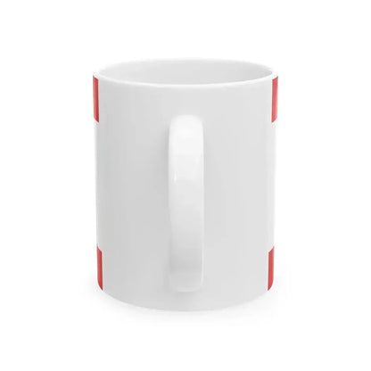 DEU Tempelhof district Flag (Germany) White Coffee Mug - Go Mug Yourself