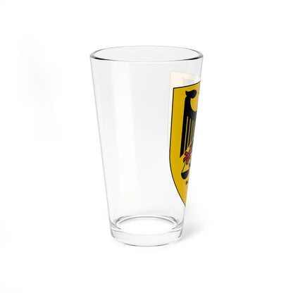 DEU Truppendienstgericht COA (Germany) (Coat of Arms) Pint Glass 16oz - Go Mug Yourself