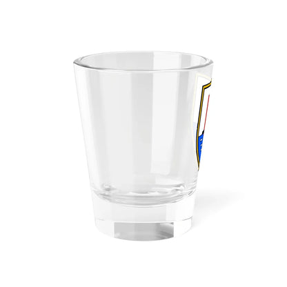 DEU Ubootgeschwader 1 CoA (Germany) (Coat of Arms) Shot Glass 1.5oz - Go Mug Yourself