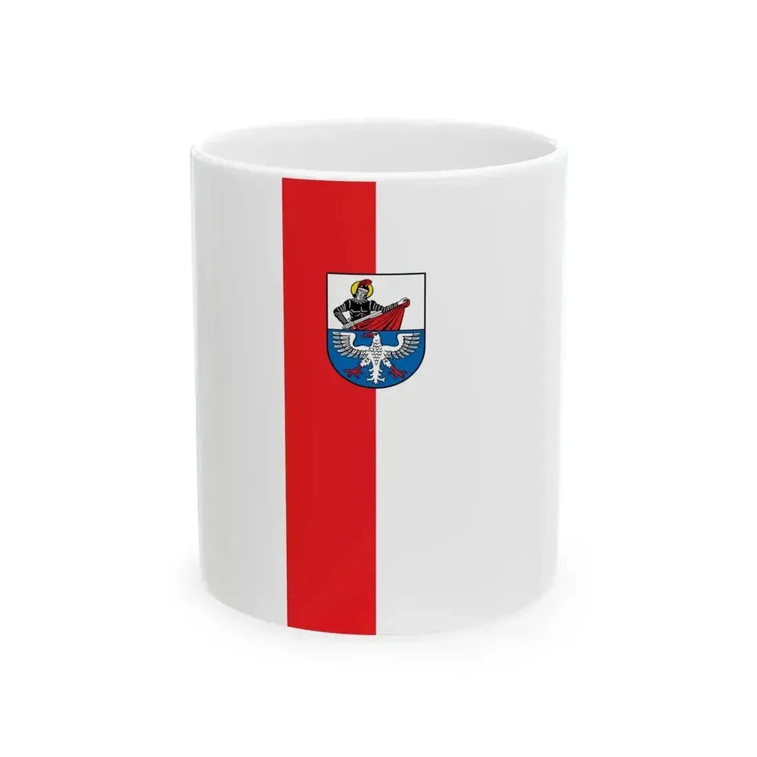 DEU Uelversheim Banner (Germany) White Coffee Mug 11oz - Go Mug Yourself