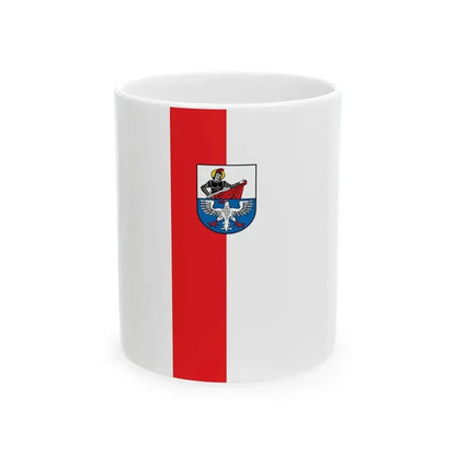 DEU Uelversheim Banner (Germany) White Coffee Mug 11oz - Go Mug Yourself