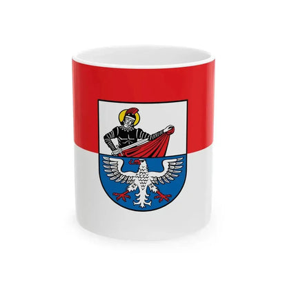 DEU Uelversheim Flag (Germany) White Coffee Mug 11oz - Go Mug Yourself