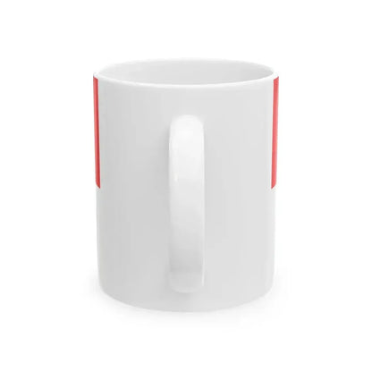 DEU Uelversheim Flag (Germany) White Coffee Mug - Go Mug Yourself
