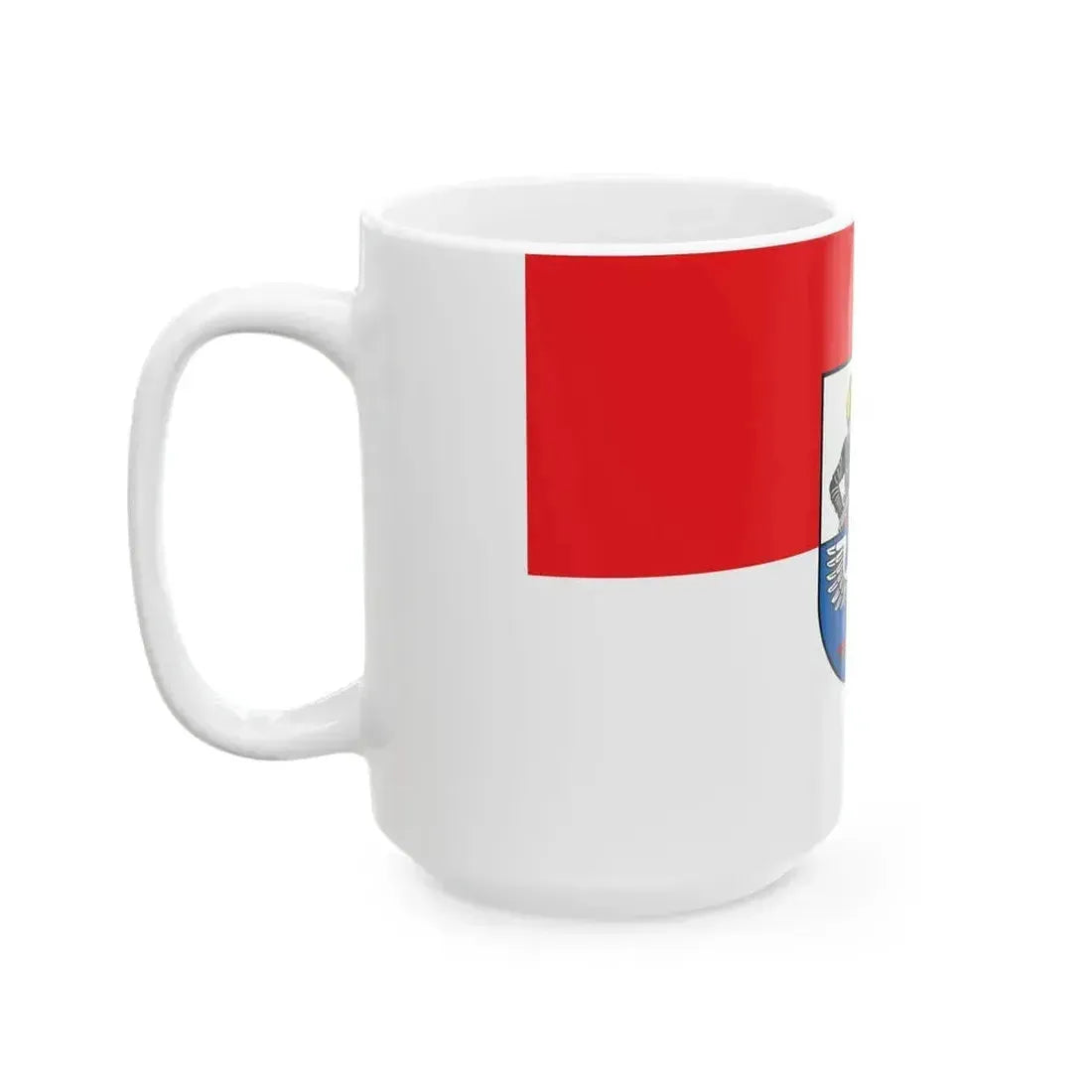 DEU Uelversheim Flag (Germany) White Coffee Mug - Go Mug Yourself