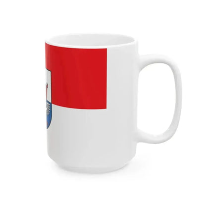 DEU Uelversheim Flag (Germany) White Coffee Mug - Go Mug Yourself