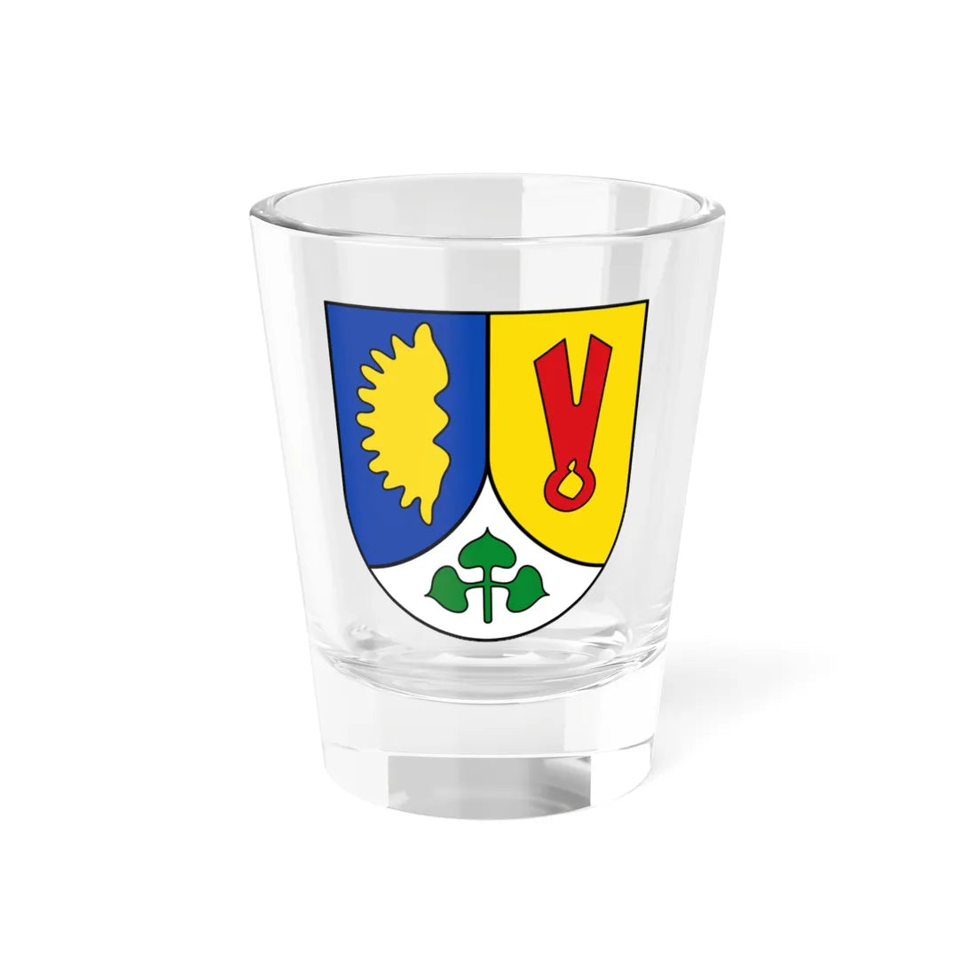 DEU Unterlind COA (Germany) (Coat of Arms) Shot Glass 1.5oz 1.5oz - Go Mug Yourself
