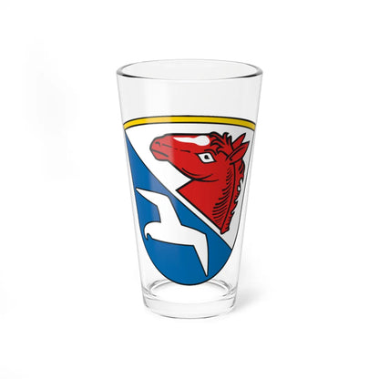 DEU Unterwössen COA (Germany) (Coat of Arms) Pint Glass 16oz 16oz - Go Mug Yourself