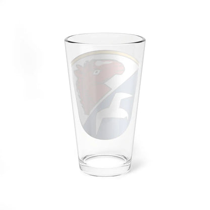 DEU Unterwössen COA (Germany) (Coat of Arms) Pint Glass 16oz - Go Mug Yourself