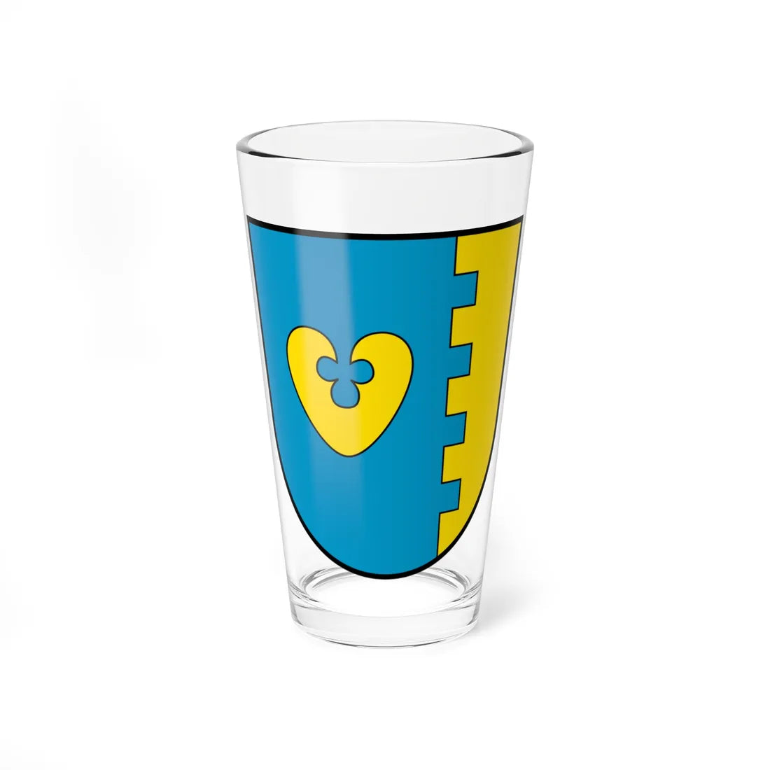 DEU VG Wandlitz COA (Germany) (Coat of Arms) Pint Glass 16oz 16oz - Go Mug Yourself