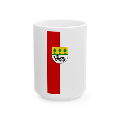 DEU Waldenburg Banner (Germany) White Coffee Mug 15oz - Go Mug Yourself