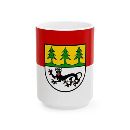 DEU Waldenburg Flag (Germany) White Coffee Mug 15oz - Go Mug Yourself