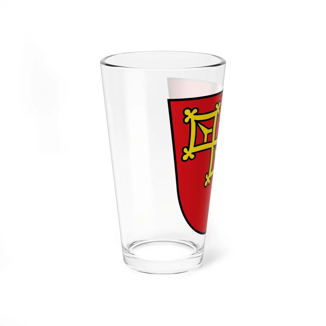 DEU Wasenbach COA deriv (Germany) (Coat of Arms) Pint Glass 16oz - Go Mug Yourself