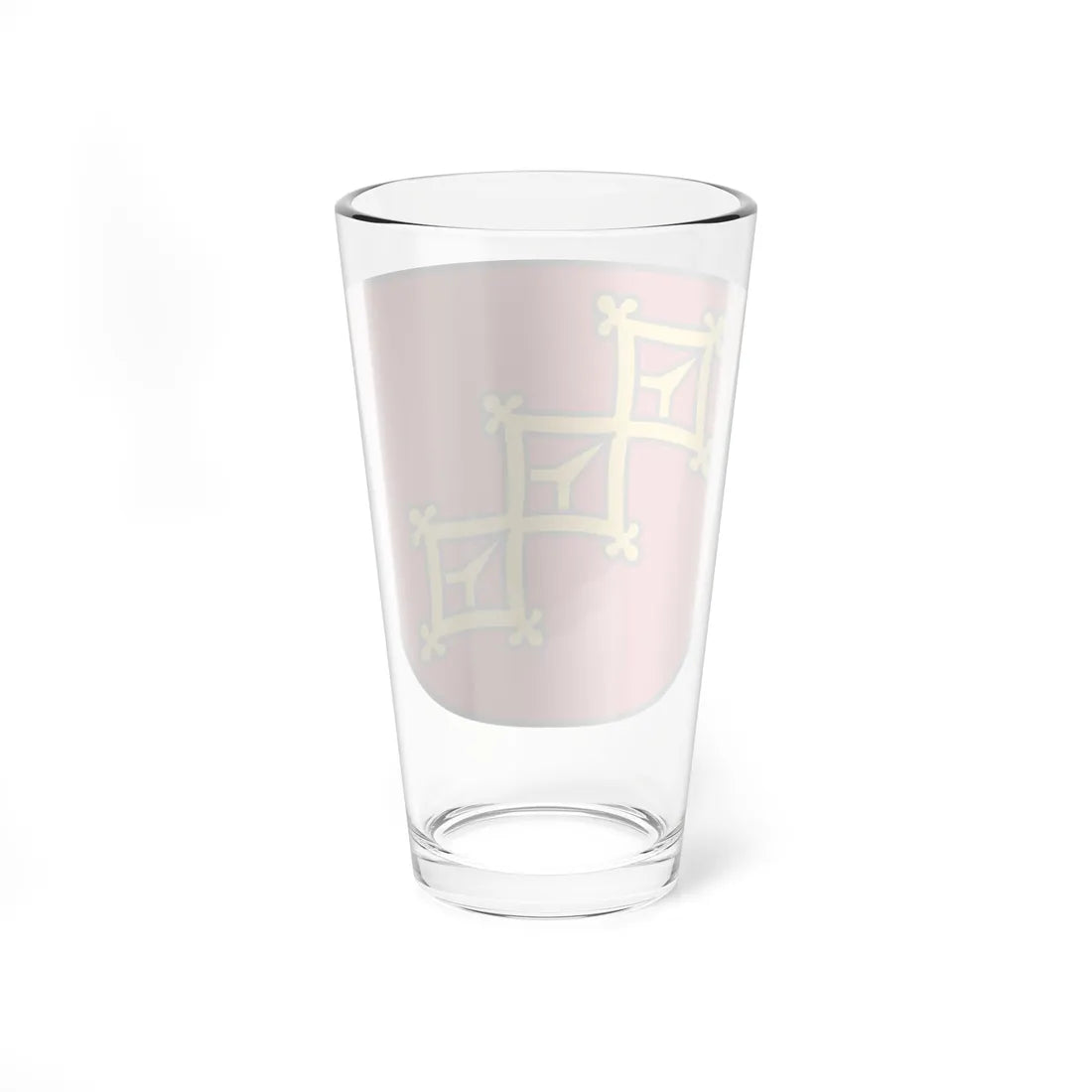 DEU Wasenbach COA deriv (Germany) (Coat of Arms) Pint Glass 16oz - Go Mug Yourself