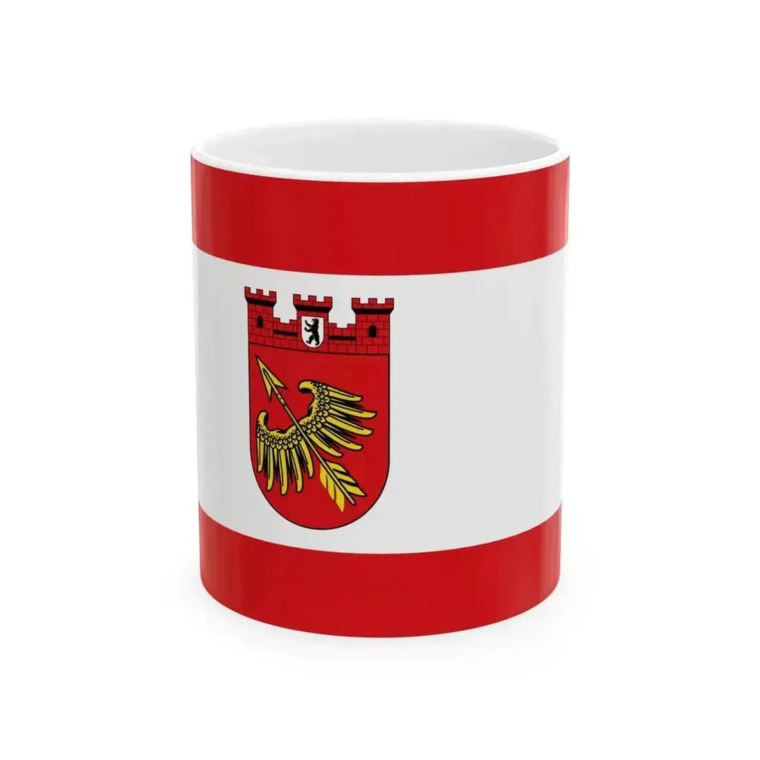 DEU Wedding Flag (Germany) White Coffee Mug 11oz - Go Mug Yourself