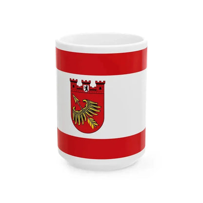 DEU Wedding Flag (Germany) White Coffee Mug 15oz - Go Mug Yourself