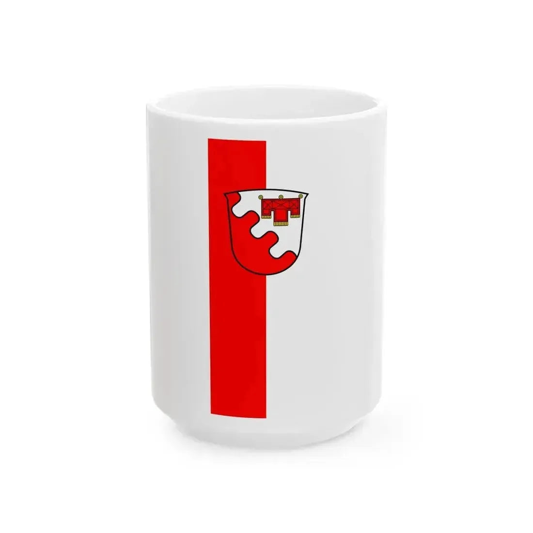 DEU Weiler-Simmerberg Banner (Germany) White Coffee Mug 15oz - Go Mug Yourself