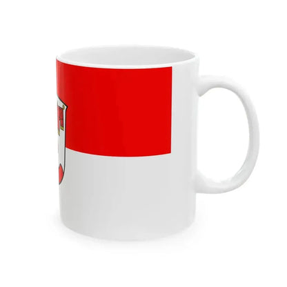 DEU Weiler-Simmerberg Flag (Germany) White Coffee Mug - Go Mug Yourself