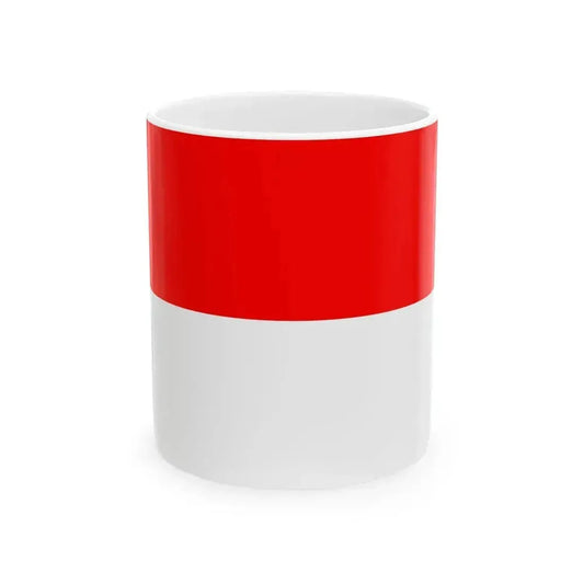 DEU Weilheim in Oberbayern Flag (Germany) White Coffee Mug 11oz - Go Mug Yourself