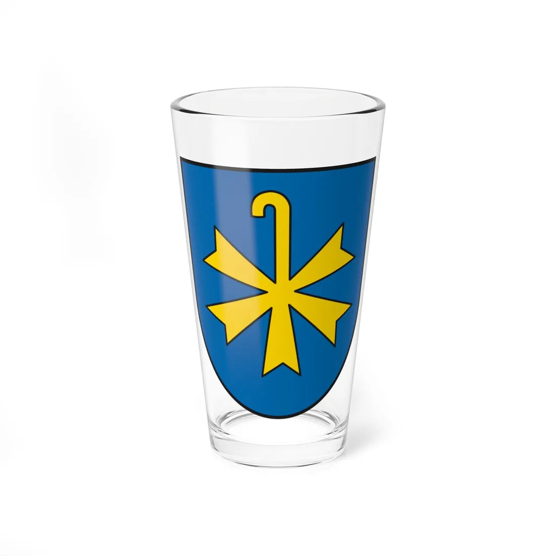 DEU Wendelsheim Rottenburg am Neckar COA (Germany) (Coat of Arms) Pint Glass 16oz 16oz - Go Mug Yourself