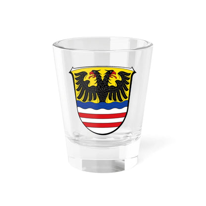 DEU Wetteraukreis COA (Germany) (Coat of Arms) Shot Glass 1.5oz 1.5oz - Go Mug Yourself