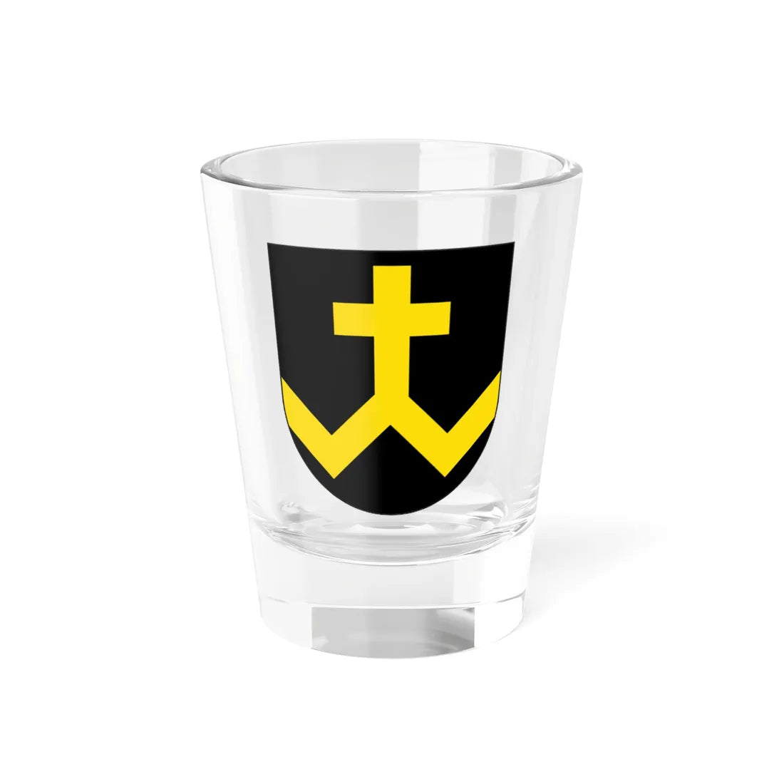 DEU Wiebelskirchen 1954 COA (Germany) (Coat of Arms) Shot Glass 1.5oz 1.5oz - Go Mug Yourself