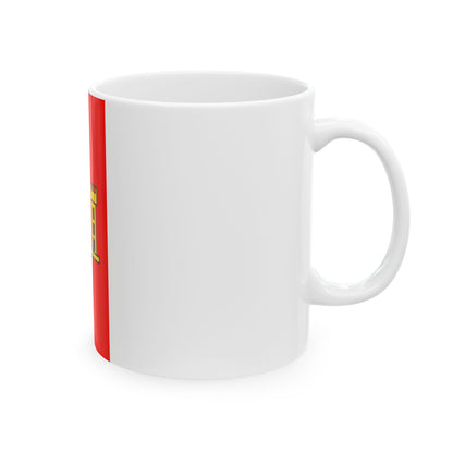 DEU Wiesemscheid Banner (Germany) White Coffee Mug-Go Mug Yourself