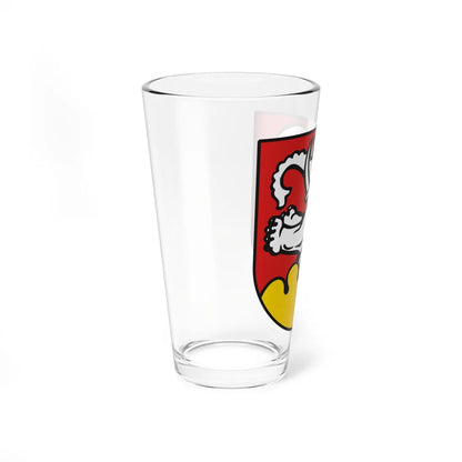 DEU Wiesensteig COA (Germany) (Coat of Arms) Pint Glass 16oz - Go Mug Yourself