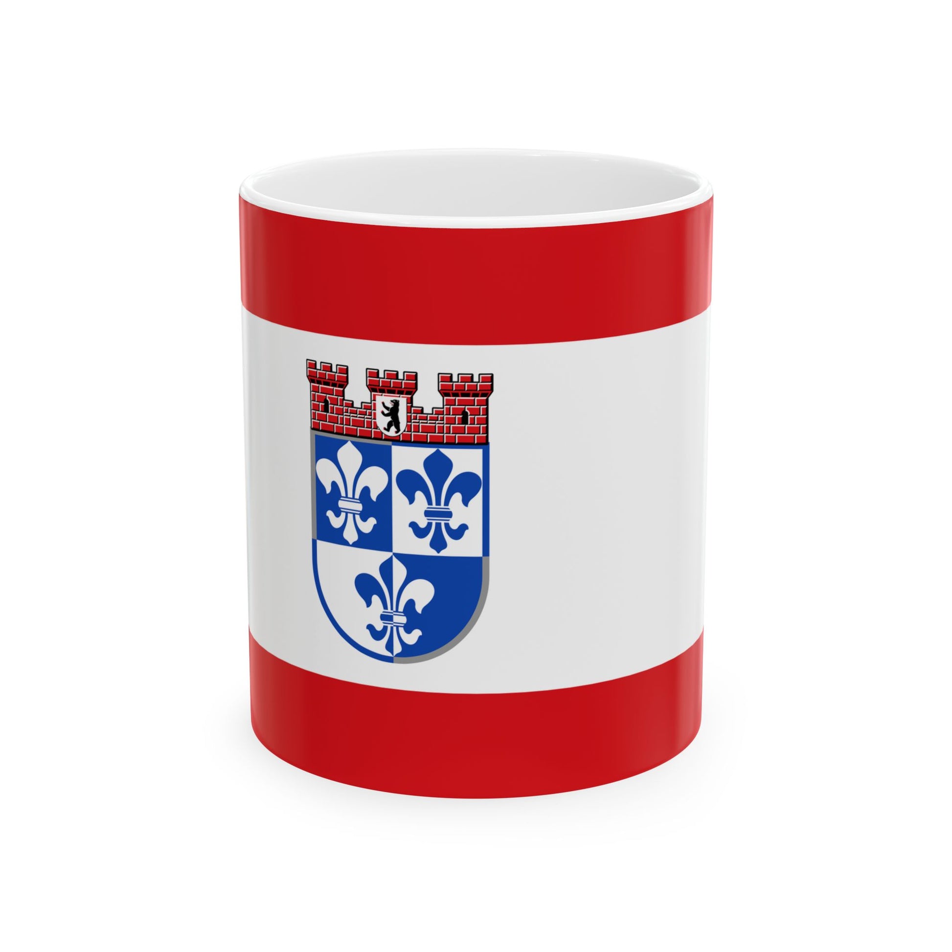 DEU Wilmersdorf district Flag (Germany) White Coffee Mug-11oz-Go Mug Yourself