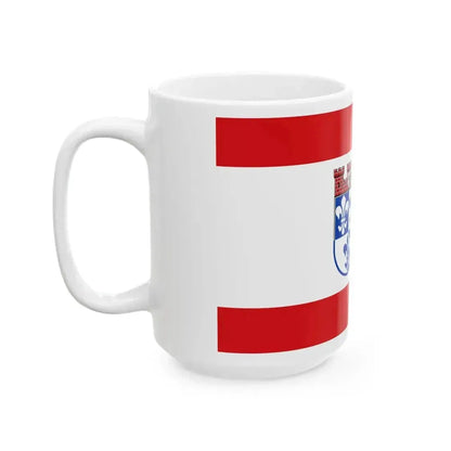 DEU Wilmersdorf district Flag (Germany) White Coffee Mug - Go Mug Yourself