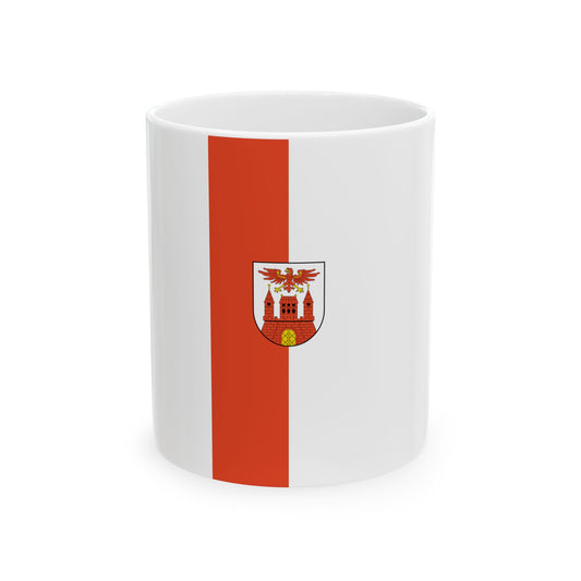 DEU Wittenberge Banner (Germany) White Coffee Mug-11oz-Go Mug Yourself