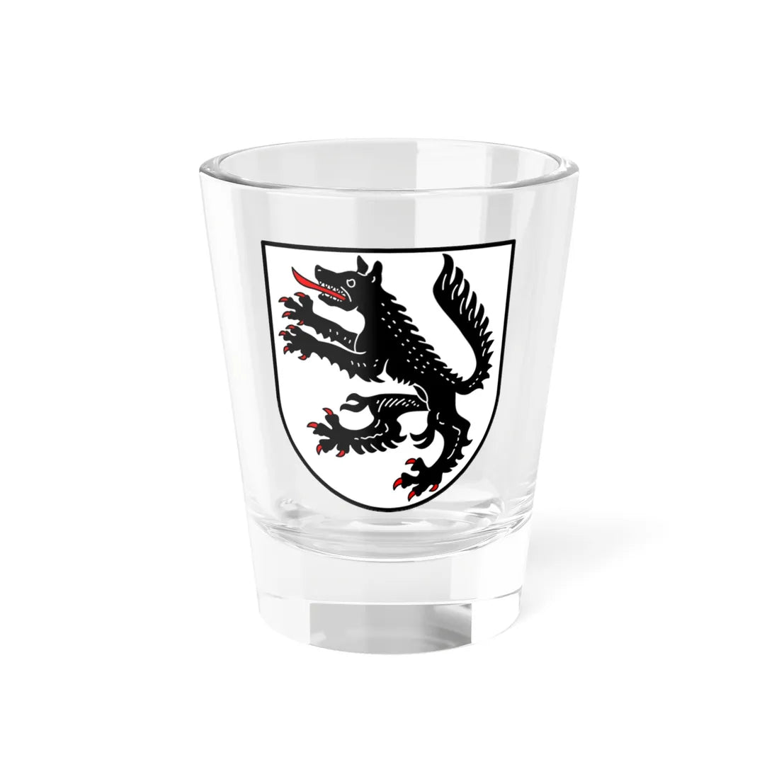 DEU Wolfratshausen COA (Germany) (Coat of Arms) Shot Glass 1.5oz 1.5oz - Go Mug Yourself