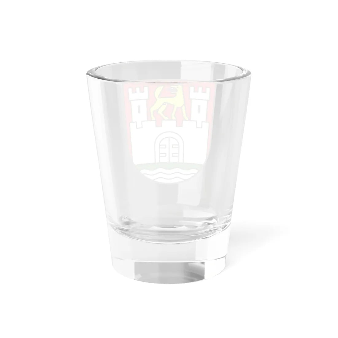 DEU Wolfsburg COA (Germany) (Coat of Arms) Shot Glass 1.5oz - Go Mug Yourself