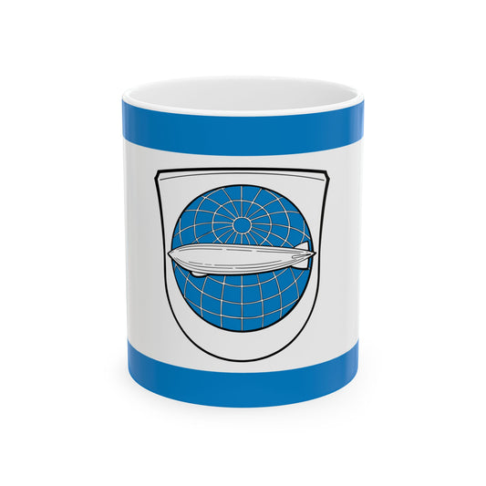 DEU Zeppelinheim Flag (Germany) White Coffee Mug-11oz-Go Mug Yourself
