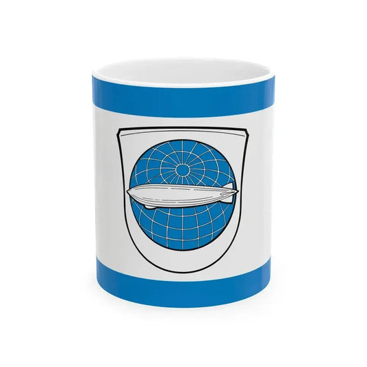 DEU Zeppelinheim Flag (Germany) White Coffee Mug 11oz - Go Mug Yourself