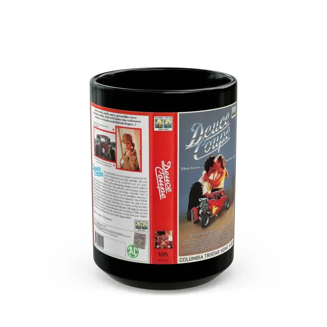 DEUCE COUPE (VHS COVER) - Black Coffee Mug 15oz - Go Mug Yourself
