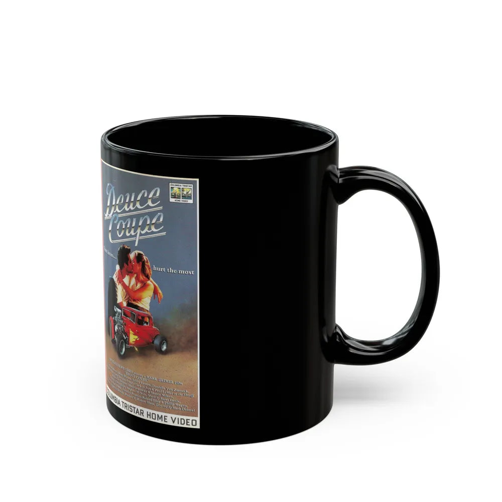 DEUCE COUPE (VHS COVER) - Black Coffee Mug-Go Mug Yourself