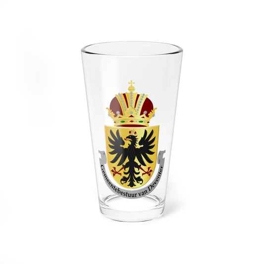 Deventer wapen 1890 (Netherlands) (Coat of Arms) Pint Glass 16oz 16oz - Go Mug Yourself