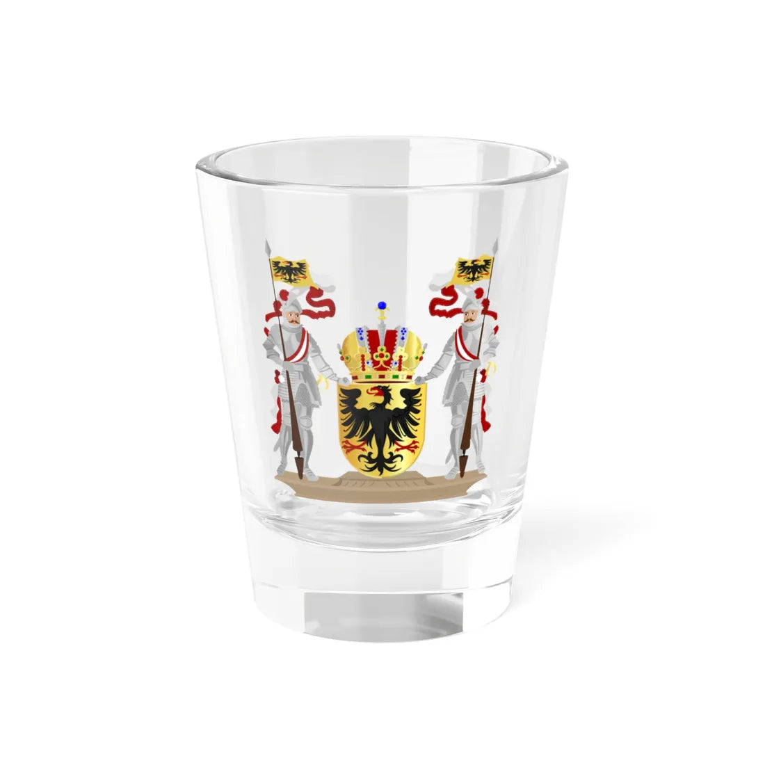 Deventer wapen (Netherlands) (Coat of Arms) Shot Glass 1.5oz 1.5oz - Go Mug Yourself