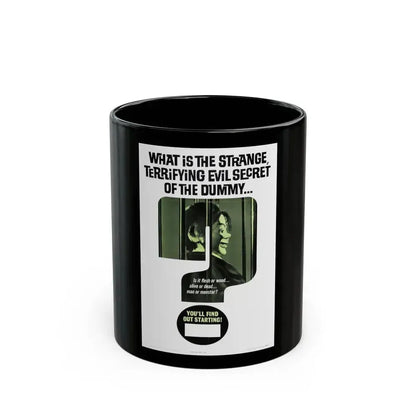 DEVIL DOLL (TEASER) 1964 Movie Poster - Black Coffee Mug 11oz - Go Mug Yourself