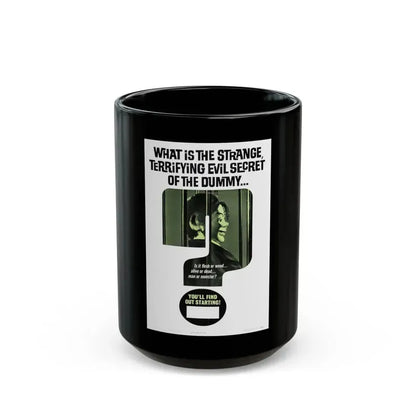 DEVIL DOLL (TEASER) 1964 Movie Poster - Black Coffee Mug 15oz - Go Mug Yourself