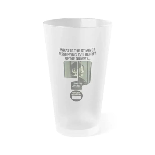 DEVIL DOLL (TEASER) 1964 Movie Poster - Frosted Pint Glass 16oz 16oz Frosted - Go Mug Yourself