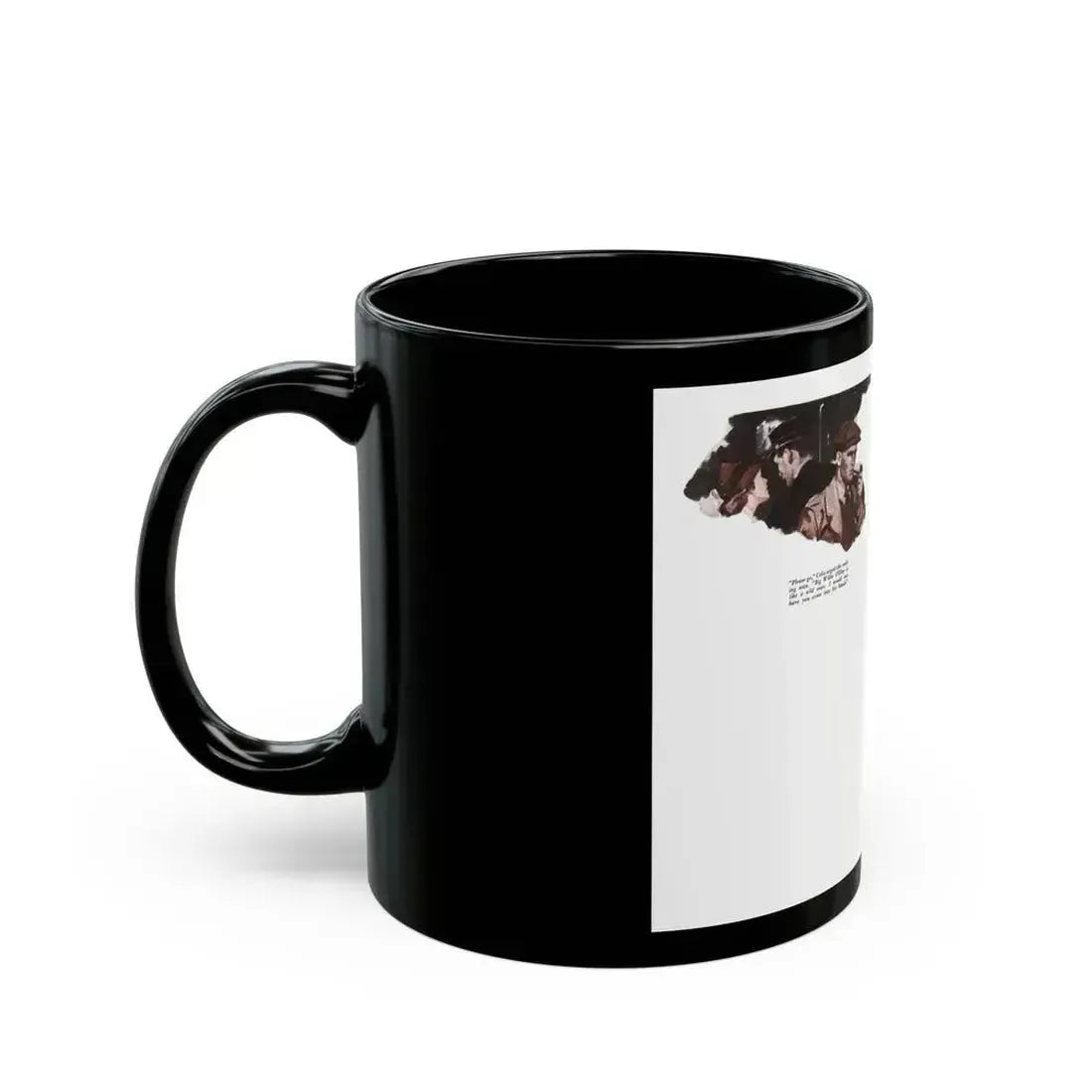 Devil Fly Away (2), The American Magazine, June 1937 - Black Coffee Mug - Go Mug Yourself