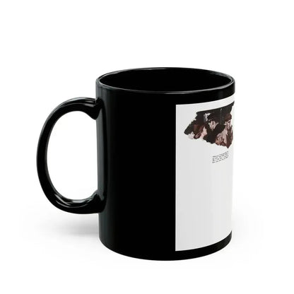 Devil Fly Away (2), The American Magazine, June 1937 - Black Coffee Mug - Go Mug Yourself