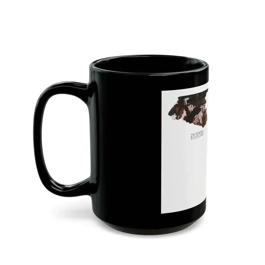 Devil Fly Away (2), The American Magazine, June 1937 - Black Coffee Mug - Go Mug Yourself