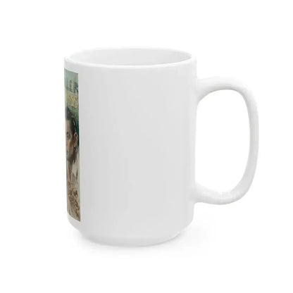 Devil Goddess, two movie poster illustrations - White Coffee Mug - Go Mug Yourself